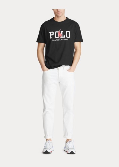 Men's Polo Ralph Lauren Classic Fit Logo T Shirts | 126507CAE